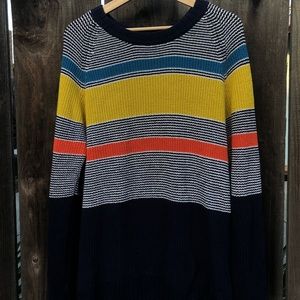 H&M color blocked sweater.